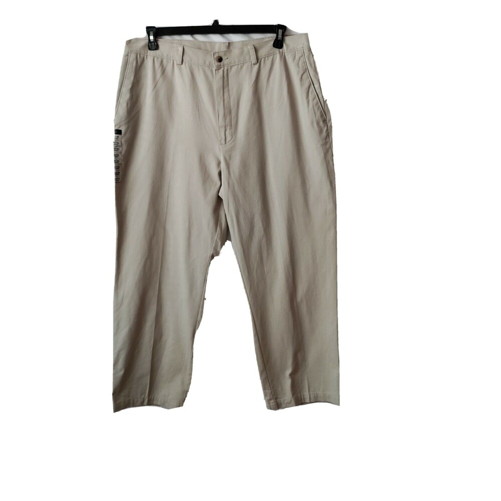 New With Tags Haggar Classic Fit Dress Pants Khaki Men's Size 40W X 30L